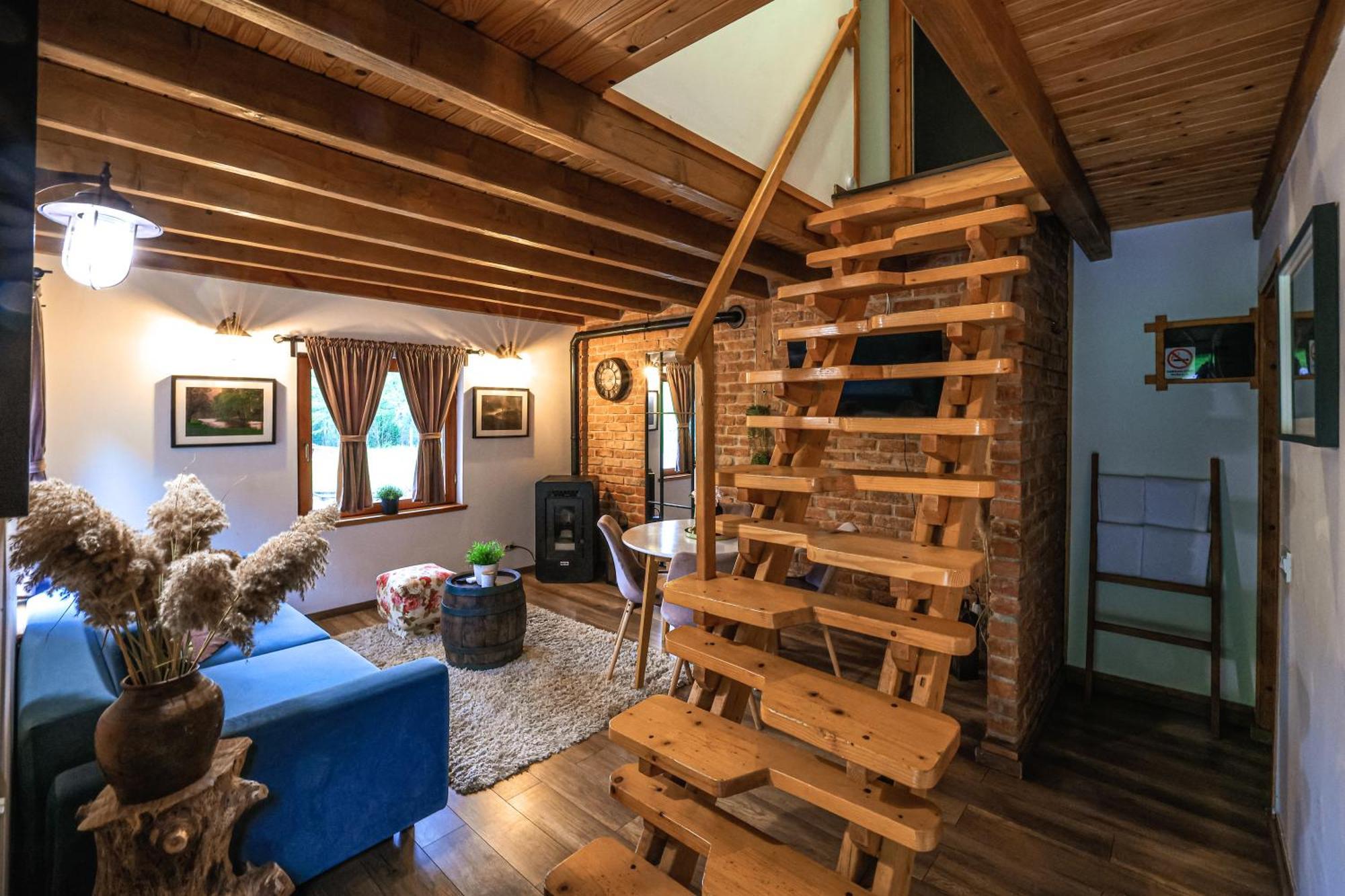 אוטוצאץ Woodenhouse With Two Apartments חדר תמונה