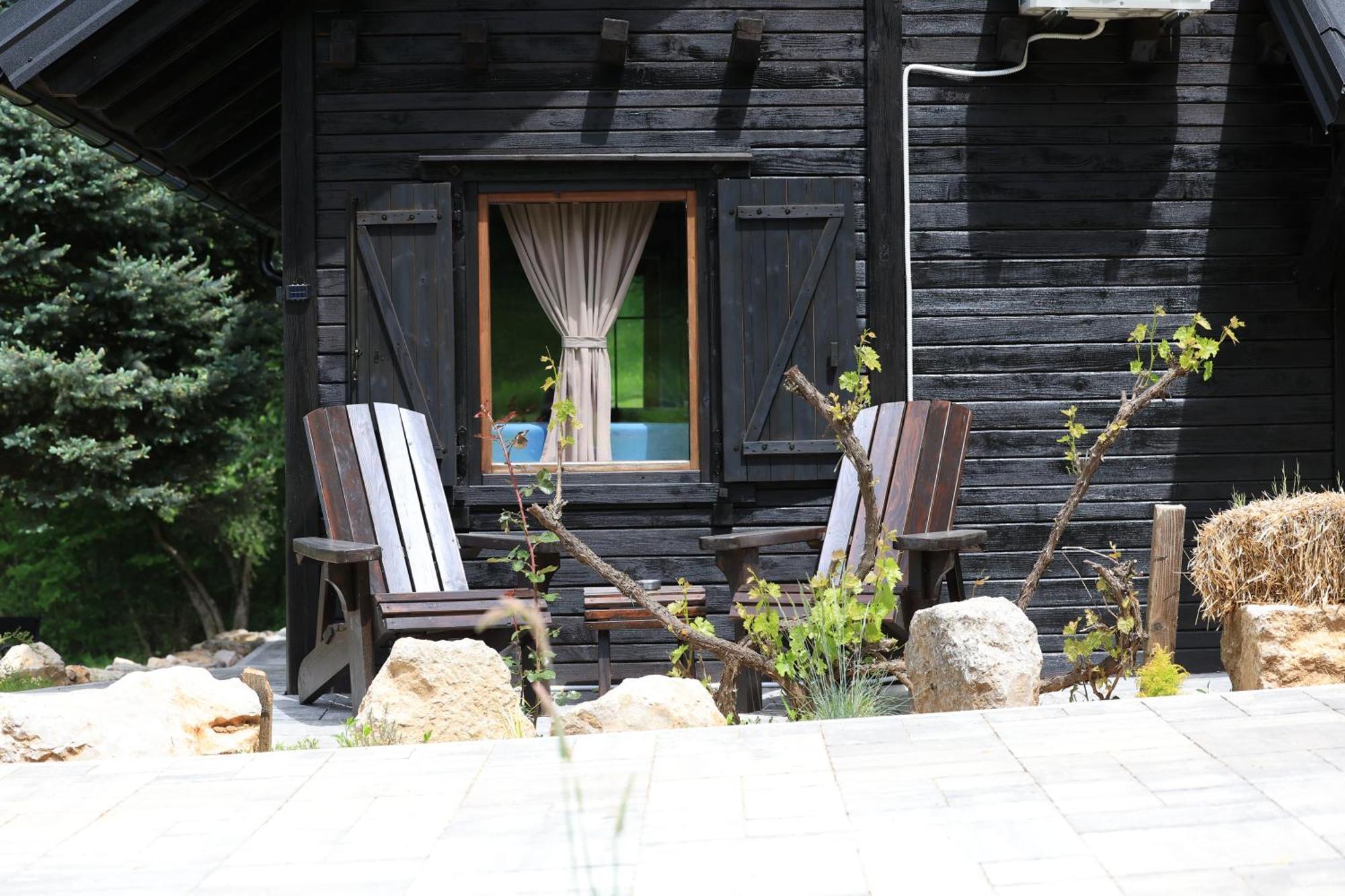 אוטוצאץ Woodenhouse With Two Apartments מראה חיצוני תמונה