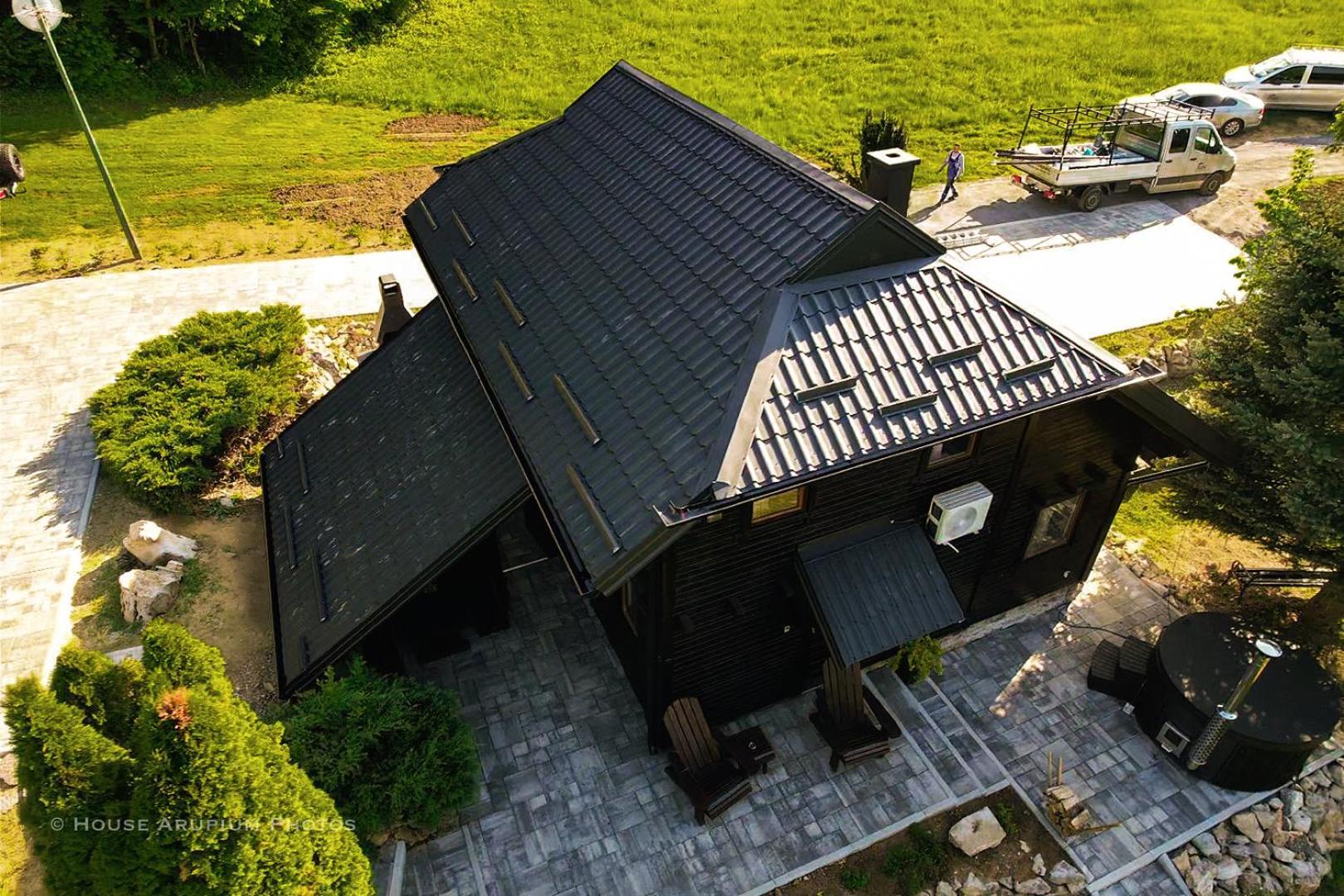 אוטוצאץ Woodenhouse With Two Apartments מראה חיצוני תמונה